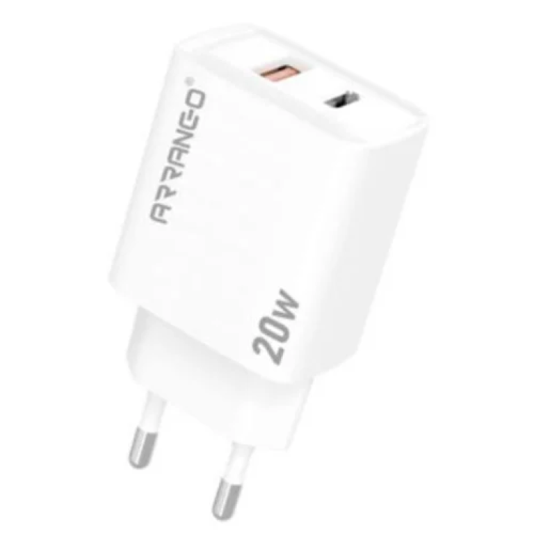 Φορτιστής χωρίς καλώδιο 1xUSB-A & 1xType-C PD20W & QC3.0 AC60649