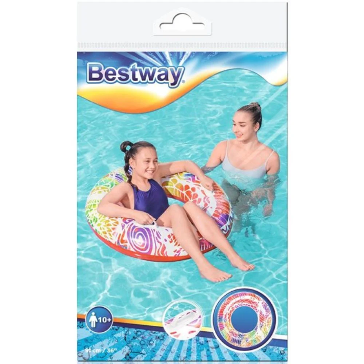 Φουσκωτή Κουλούρα Summer Swirl Κόκκινο 36084