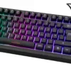 Deltaco Gaming Πληκτρολόγιο Μεμβράνης Ενσύρματο TKL RGB UK Layout Μαύρο GAM-110-UK