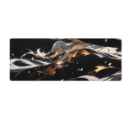 Gaming Mouse Pad με αντιολισθητική επιφάνεια 30x80cm - μαύρο
