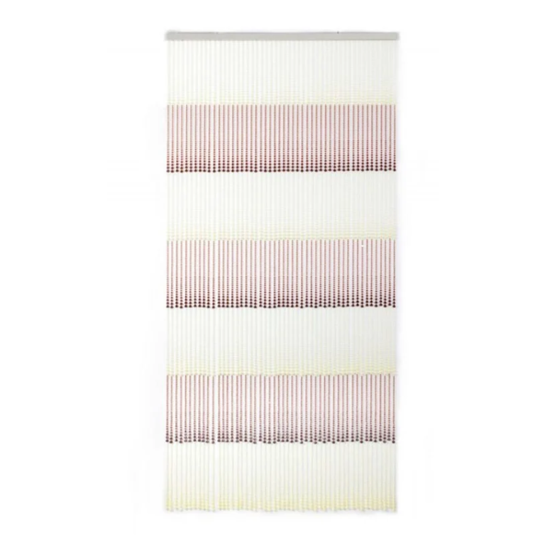 Κουρτίνα Πόρτας με Πολύχρωμες Χάντρες PVC 100x210cm – Αντικουνουπική & Διακοσμητική 296427