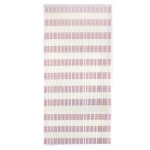 Κουρτίνα Πόρτας με Πολύχρωμες Χάντρες PVC 100x215cm – Αντικουνουπική & Διακοσμητική 296426