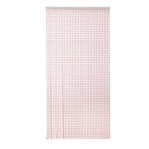 Κουρτίνα Πόρτας με Πολύχρωμες Χάντρες PVC 100x215cm – Αντικουνουπική & Διακοσμητική 296428