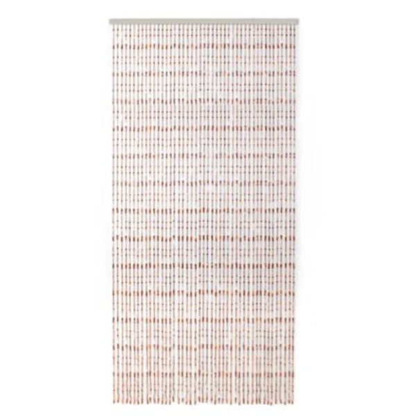 Κουρτίνα Πόρτας με Πολύχρωμες Χάντρες PVC 100x215cm – Αντικουνουπική & Διακοσμητική 296429