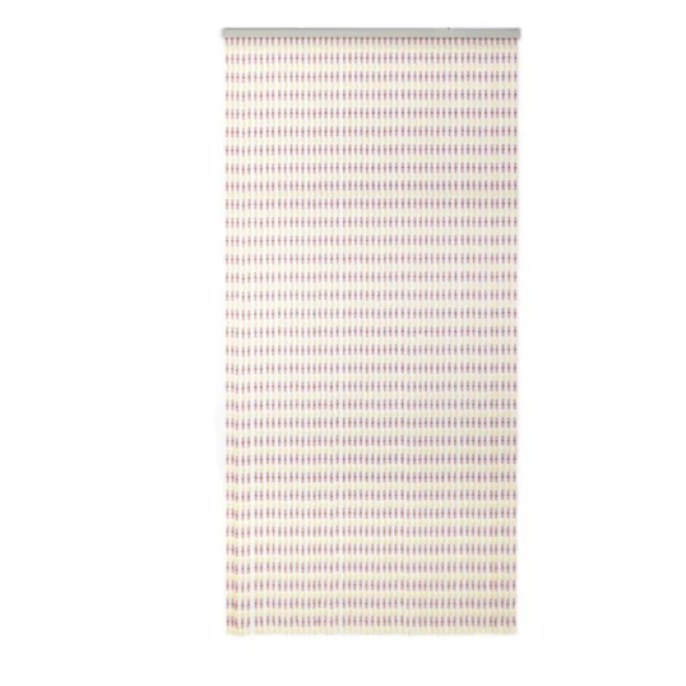 Κουρτίνα Πόρτας με Πολύχρωμες Χάντρες PVC 100x215cm – Αντικουνουπική & Διακοσμητική 296431