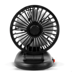 Mini Ανεμιστήρας Αυτοκινήτου 10cm USB 5V 10cm 0,8A 4W – Μαύρος (295913)