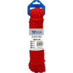 Σχοινί Πλαστικό 8mm*10m Κόκκινο 34293