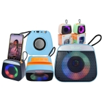 Ηχείο Bluetooth με RGB Φωτισμό LED 12x7,5cm Homie 108510