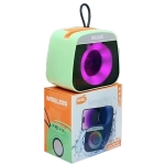 Ηχείο Bluetooth με RGB Φωτισμό LED 12x7,5cm Homie 108510 - Image 2