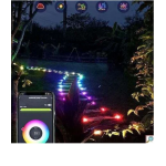 Ηλιακό φωτιστικό καρφωτό RGB - μαύρο - Image 3