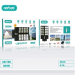 Ηλιακός Προβολέας LED 800W με τηλεχειριστήριο Aerbes AB-T80