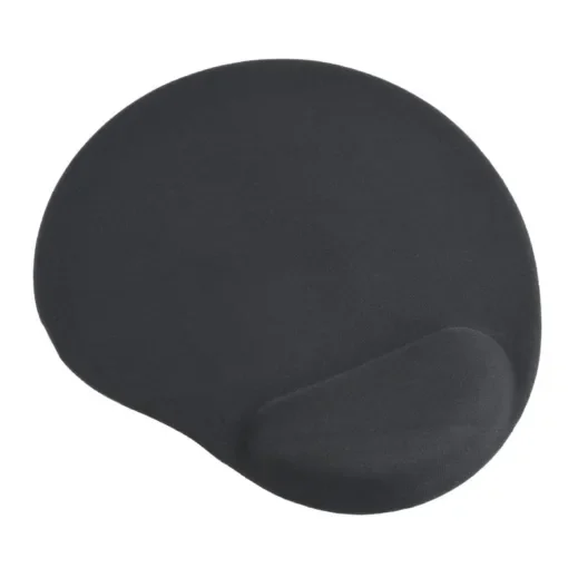 Gembird Mousepad με Gel στήριξης για τον καρπό σε μαύρο χρώμα MP-GEL-BK