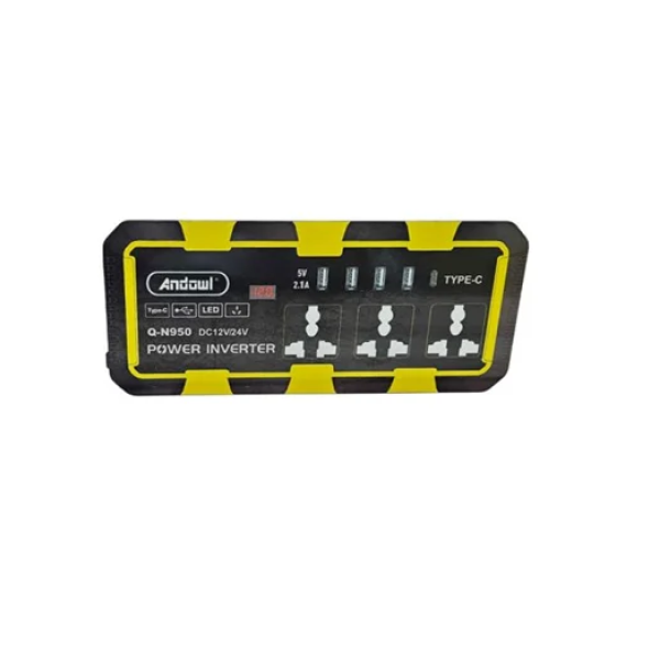 Inverter αυτοκινήτου 350W για μετατροπή DC12V/24V σε AC220V Andowl Q-N950