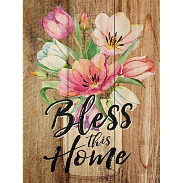 Κιτ Χειροτεχνίας Ψηφιδωτό Diamond Dotz 50x40cm 84540 Bless This Home