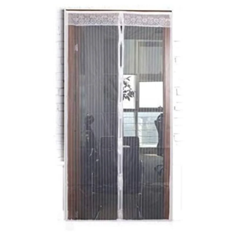 KMT Style Σίτα Πόρτας Λευκή 120x220cm