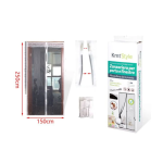KMT Style Σίτα Πόρτας Λευκή 150x250cm