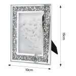 Κορνίζα Επιτραπέζια Μεταλλική 15x10cm – Κωδικός: 38324