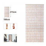 Κουρτίνα Πόρτας με Πολύχρωμες Χάντρες PVC 100x215cm – Αντικουνουπική & Διακοσμητική 296429