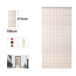 Κουρτίνα Πόρτας με Πολύχρωμες Χάντρες PVC 100x215cm – Αντικουνουπική & Διακοσμητική 296431