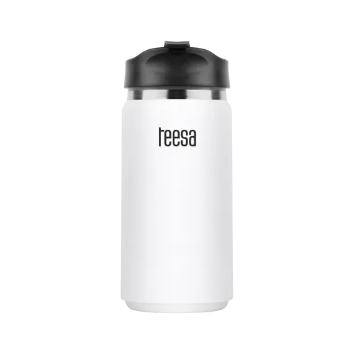Teesa Θερμός Ποτήρι Λευκό 0.35lt TSA0006