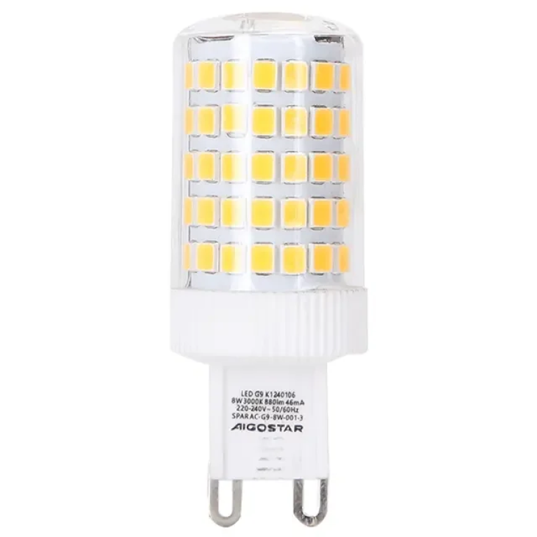 Λάμπα LED Θερμό Λευκό G9 8W Aigostar