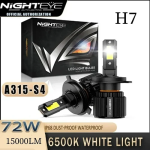 Λάμπες LED H7 2W 13000LM 6500K IP68 ψυχρό λευκό 2τμχ A315-S4-H7 - Image 2