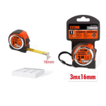 Μετροταινία 3 μέτρα 16mm 2389326 Kmt TOOLS