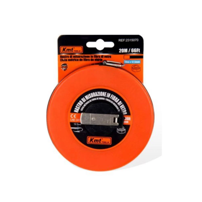 Μετροταινία Kmt Tools με Αυτόματη Επαναφορά 20m x 12.5mm
