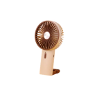 Μίνι επαναφορτιζόμενο ανεμιστηράκι DD8001T καφέ