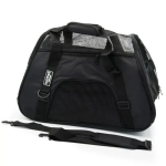 Nunbell Τσάντα Μεταφοράς Σκύλου Μedium 48×26×31cm Μαύρη