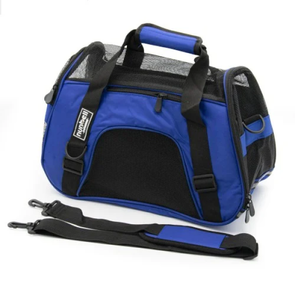 Nunbell Τσάντα Μεταφοράς Σκύλου Small 43×21×29cm μπλε