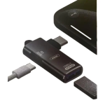 Προσαρμογέας - αντάπτορας OTG+USB Andowl Q-OTG8 μαύρο