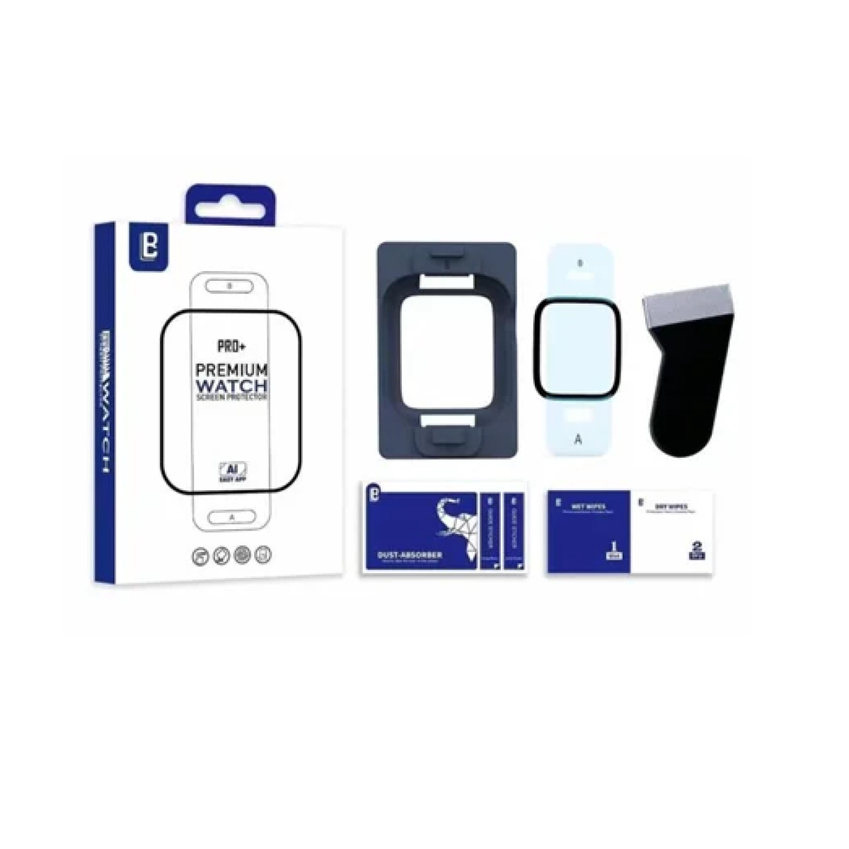 Προστασία οθόνης PMMA Iwatch S10 42mm - μαύρο - Image 2