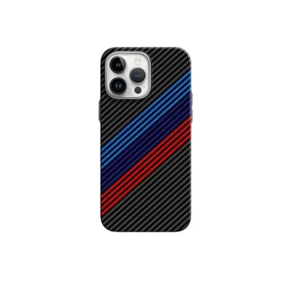 Προστατευτική θήκη για iPhone 12 Pro - μαύρο με γραμμές