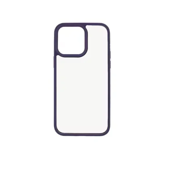 Προστατευτική θήκη για iPhone 14 Pro - διάφανο μωβ