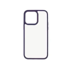Προστατευτική θήκη για iPhone 15 Pro Max - διάφανο μωβ