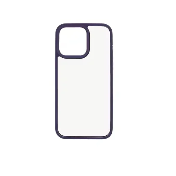 Προστατευτική θήκη για iPhone 15 Pro Max - διάφανο μωβ