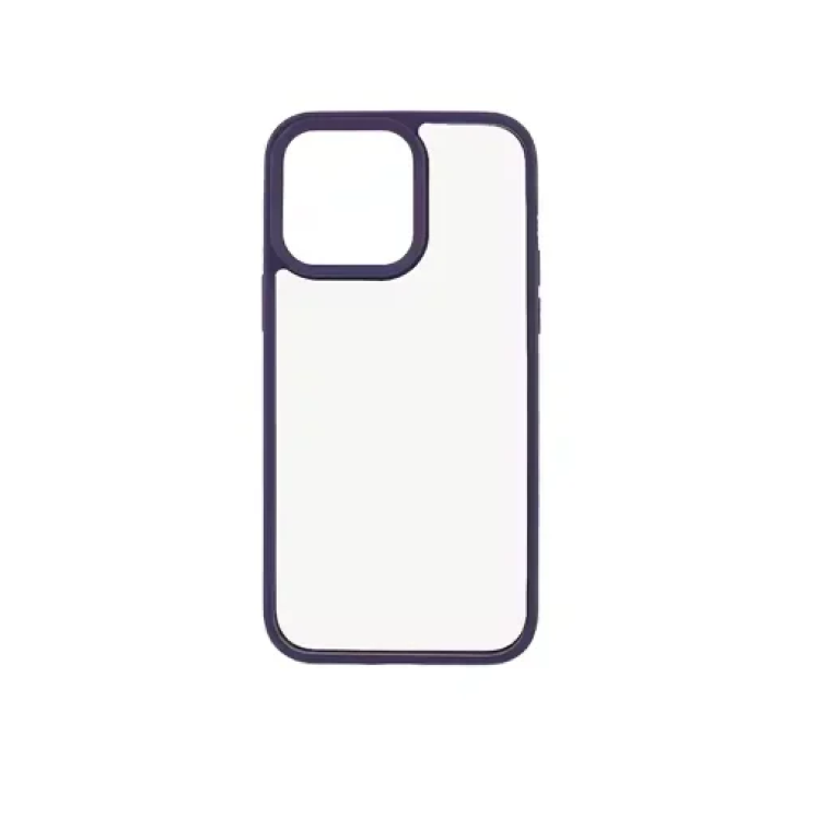 Προστατευτική θήκη για iPhone 15 Pro Max - διάφανο μωβ