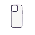 Προστατευτική θήκη για iPhone 16 Pro - διάφανο μωβ