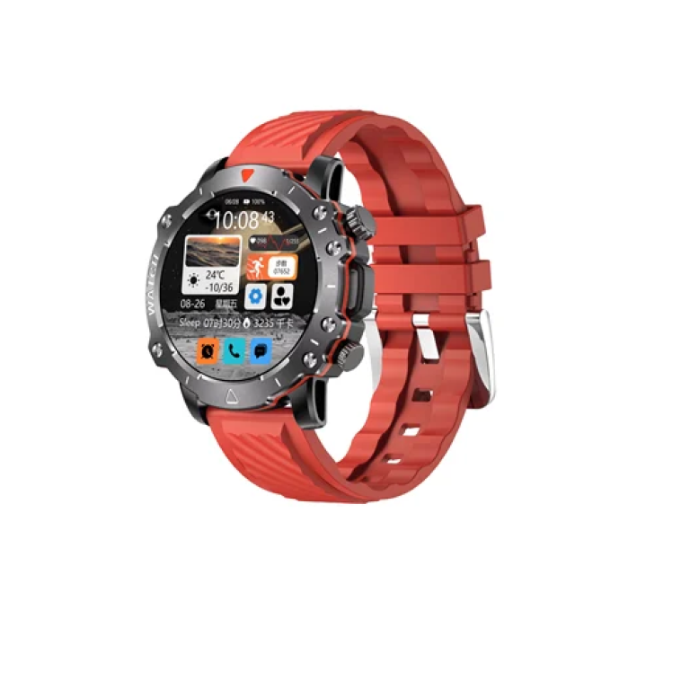 Ψηφιακό ρολόι Smartwatch LG78 Pro - κόκκινο