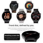 Ψηφιακό ρολόι Smartwatch Watch 4 - μαύρο - Image 3