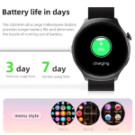 Ψηφιακό ρολόι Smartwatch Watch 4 - μαύρο - Image 4