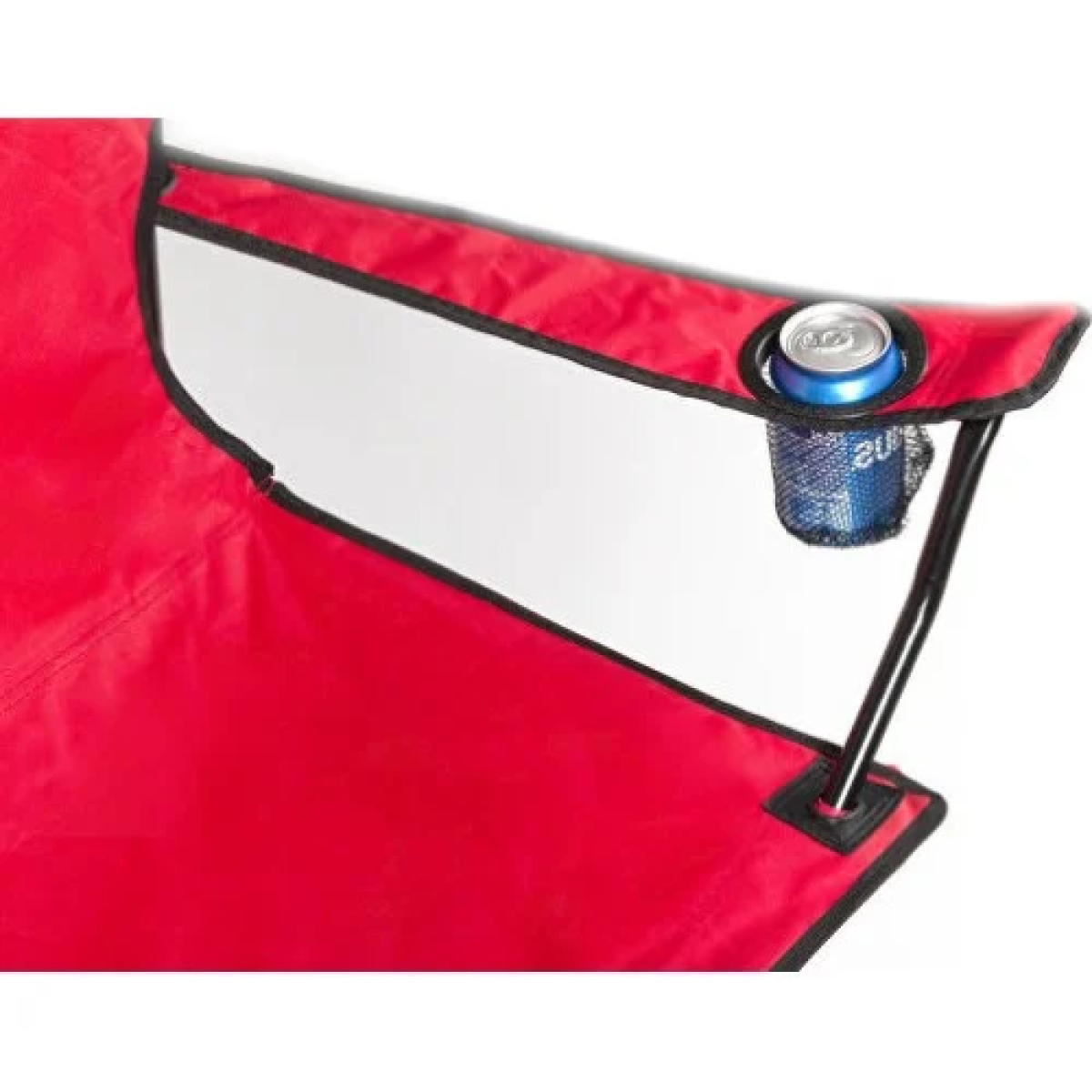 Πτυσσόμενη Καρέκλα Παραλίας/Camping με Ποτηροθήκη 80x50x50cm CY-8020 Κόκκινη