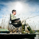 Πτυσσόμενη Καρέκλα Παραλίας/Camping με Ποτηροθήκη 80x50x50cm CY-8020 Κόκκινη