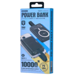 Remax MCP-1 Power Bank 10000mAh – Μαύρο | 30W PD Fast Charging και Μαγνητική Ασύρματη Φόρτιση