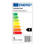 Ρυθμιζόμενη LED Λάμπα C35 E14 4W 2700K Aigostar