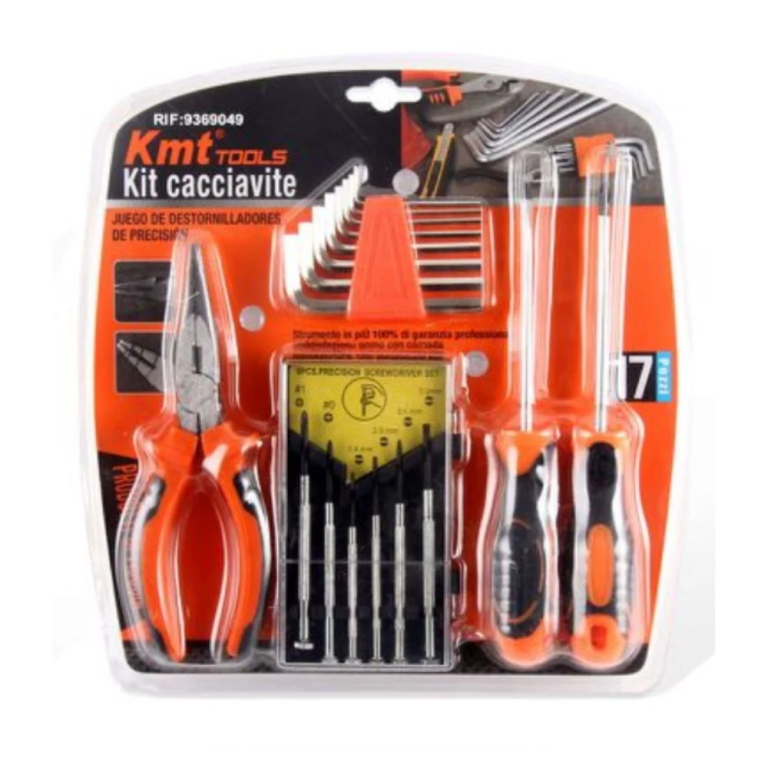 Σετ Κατσαβίδια Ακριβείας 17 τμχ Kmt Tools 9369049