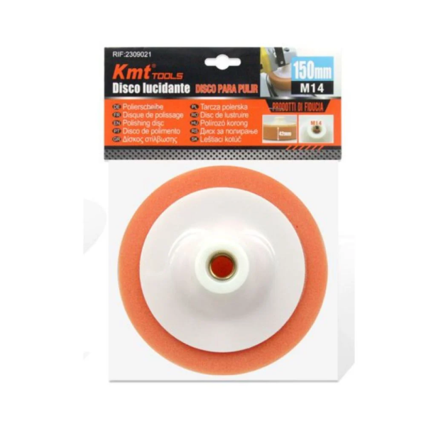 Σφουγγάρι Γυαλίσματος Στίλβωσης Γωνιακού Τροχού Φ150mm Μ14