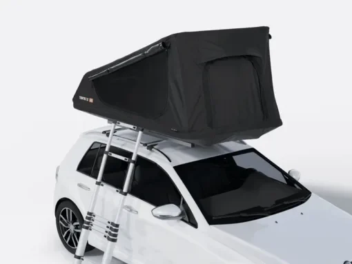 TentBox GO Σκηνή Camping Οροφής Αυτοκινήτου 4 Εποχών για 2 Άτομα Μαύρη 122x225x114cm TGO-MID-93417
