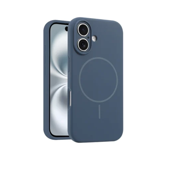 Θήκη σιλικόνης MagSafe για iphone 11 - μπλε
